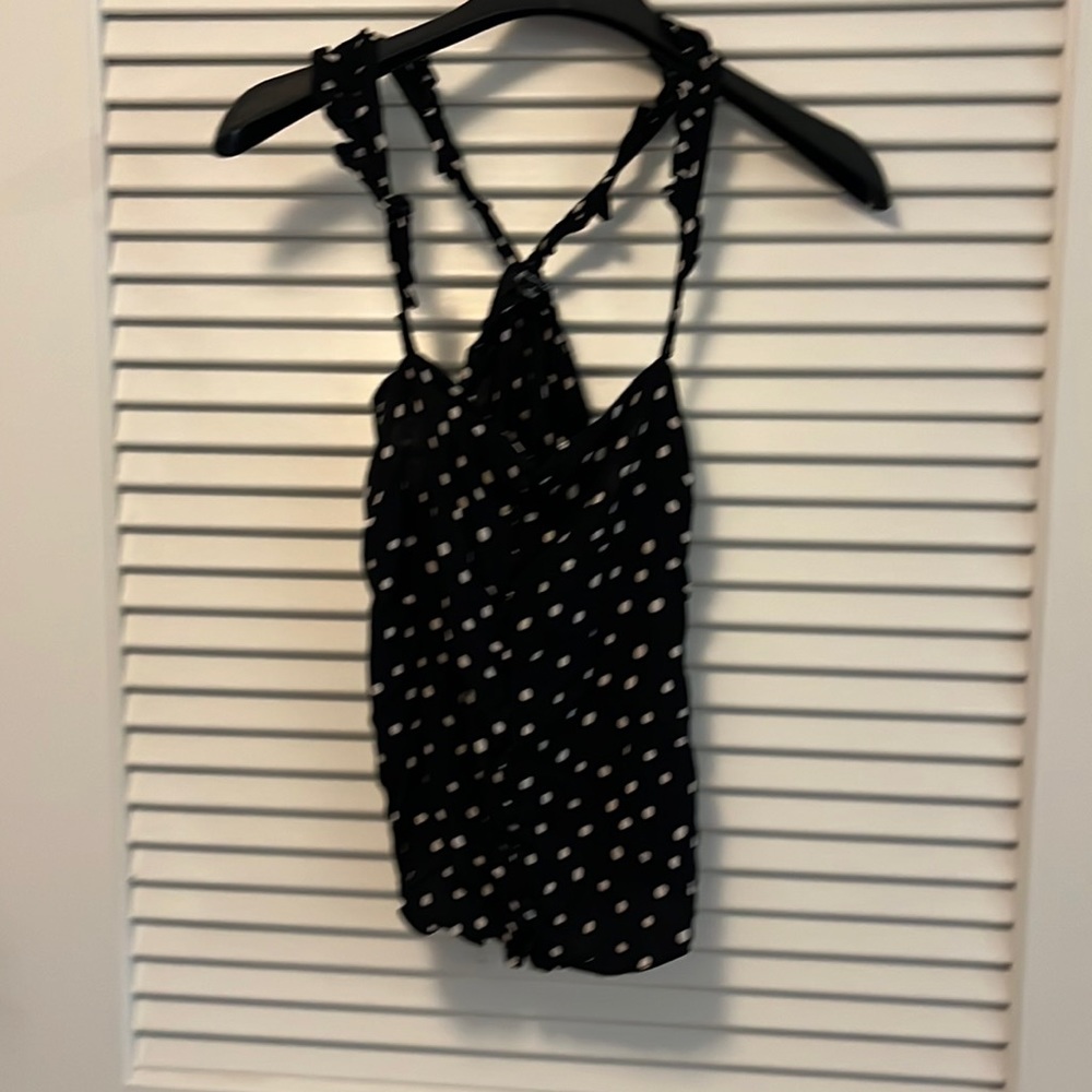 Madewell Ruffle Strap Tank Top